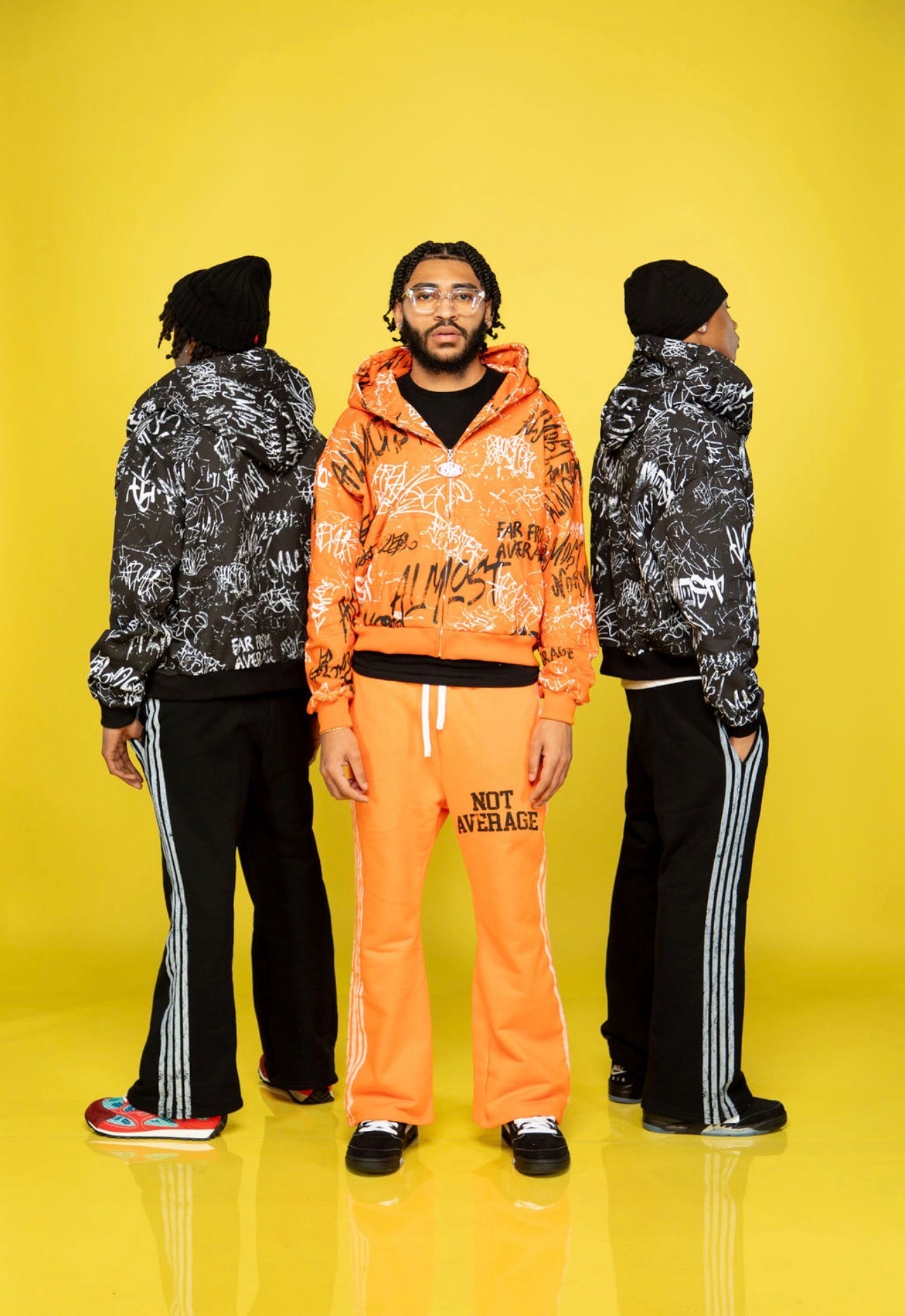 BLACK & ORANGE NOT AVERAGE SET