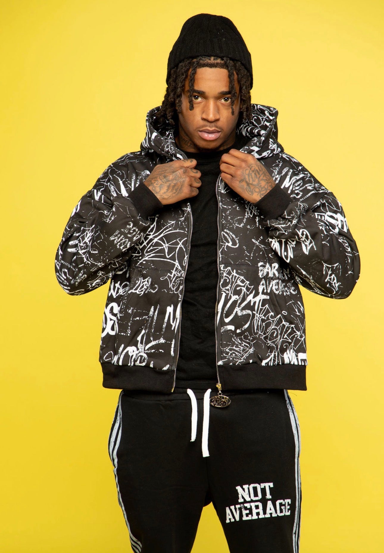 BLACK NOT AVERAGE SET