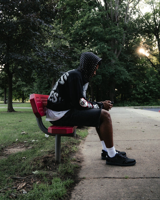 Black MARATHON NOT A RACE ZIP UP